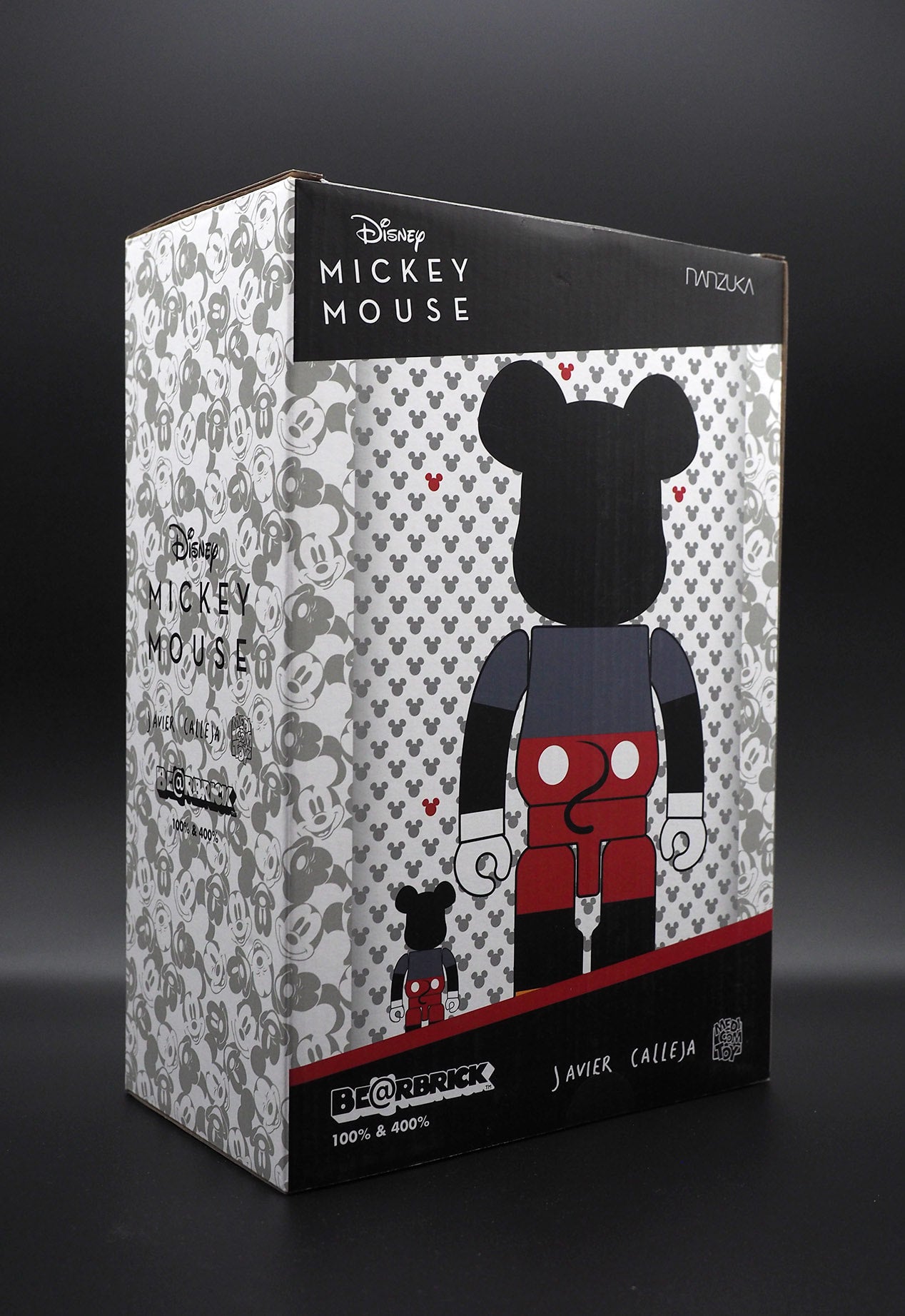 BE@RBRICK Javier Calleja MICKEY MOUSE 100％ & 400％　税込(incl. sales tax)