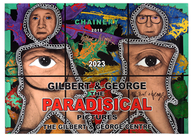 Gilbert&George サイン入りポスター | ヤマダウェブコム